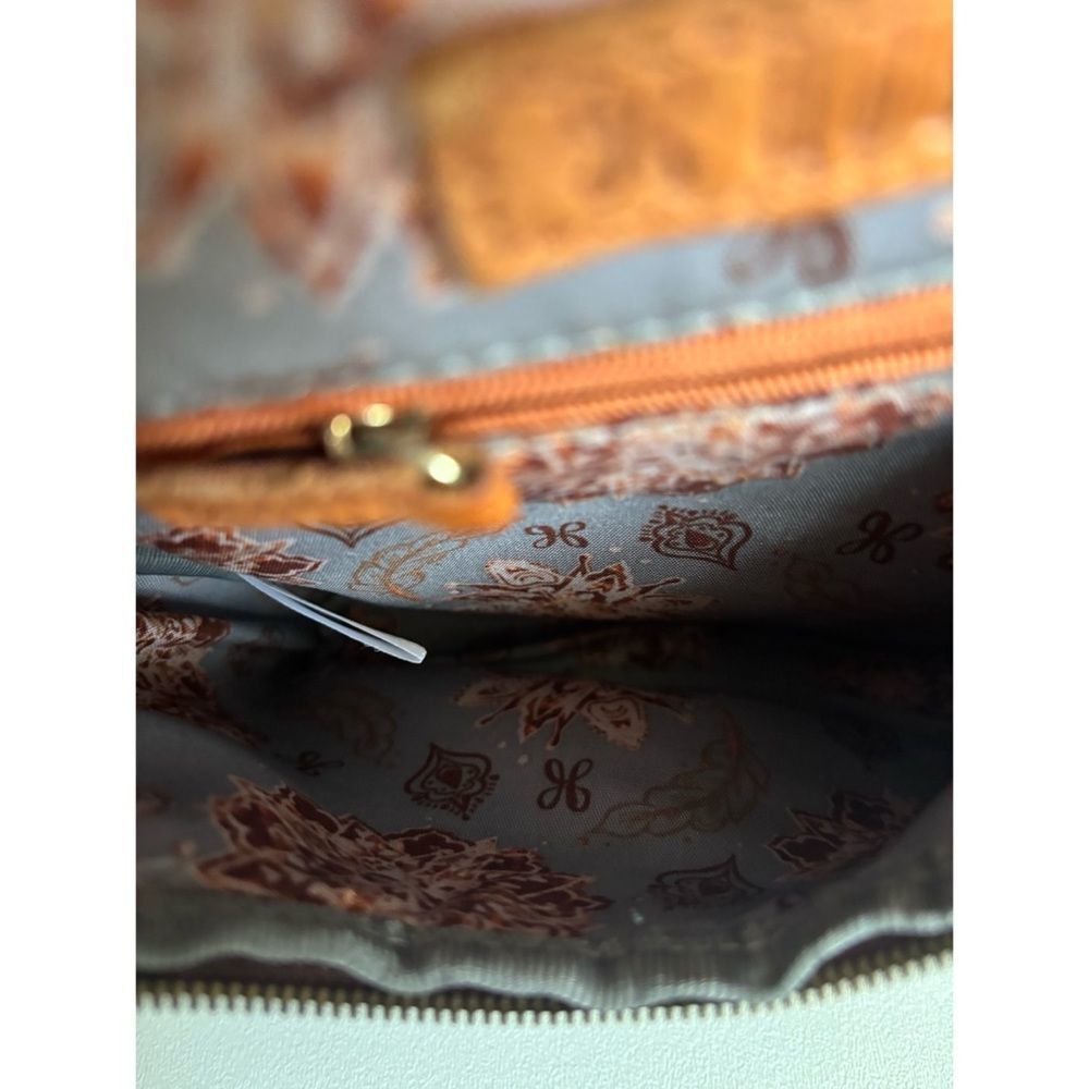 Vintage HOBO Fern Crossbody Handbag in Cognac ~ Excellent - Picture 7 of 7